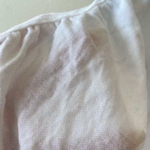 Zara Collection Tie Front White Blouse - Picture 4 of 4